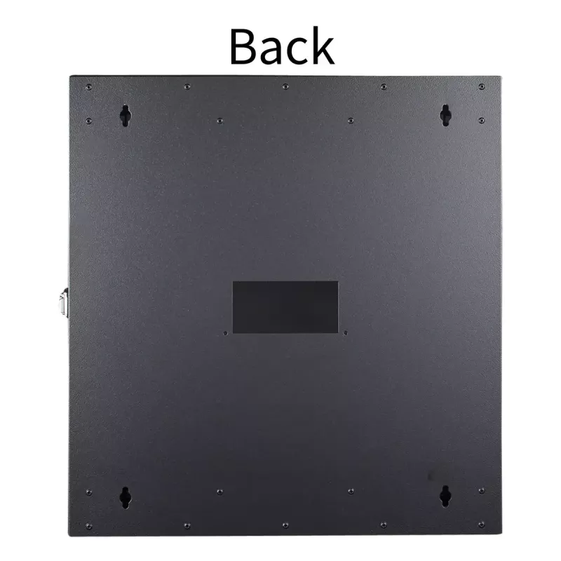 Rack de montaje en pared LOGON RWMD12UBL 12U negro 80 kg de capacidad