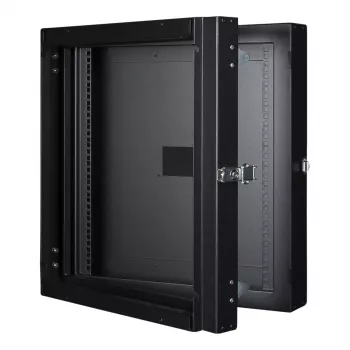Rack de montaje en pared LOGON RWMD12UBL 12U negro 80 kg de capacidad