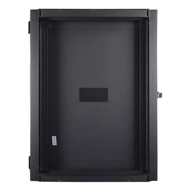 Armario de montaje en pared LOGON RWMD16UBL 16U negro 80 kg de capacidad