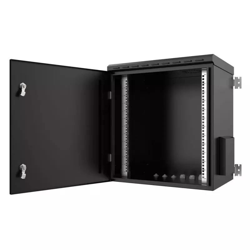 Armario rack Lanview RWMIP55W12U45B 12U negro IP55 32 kg