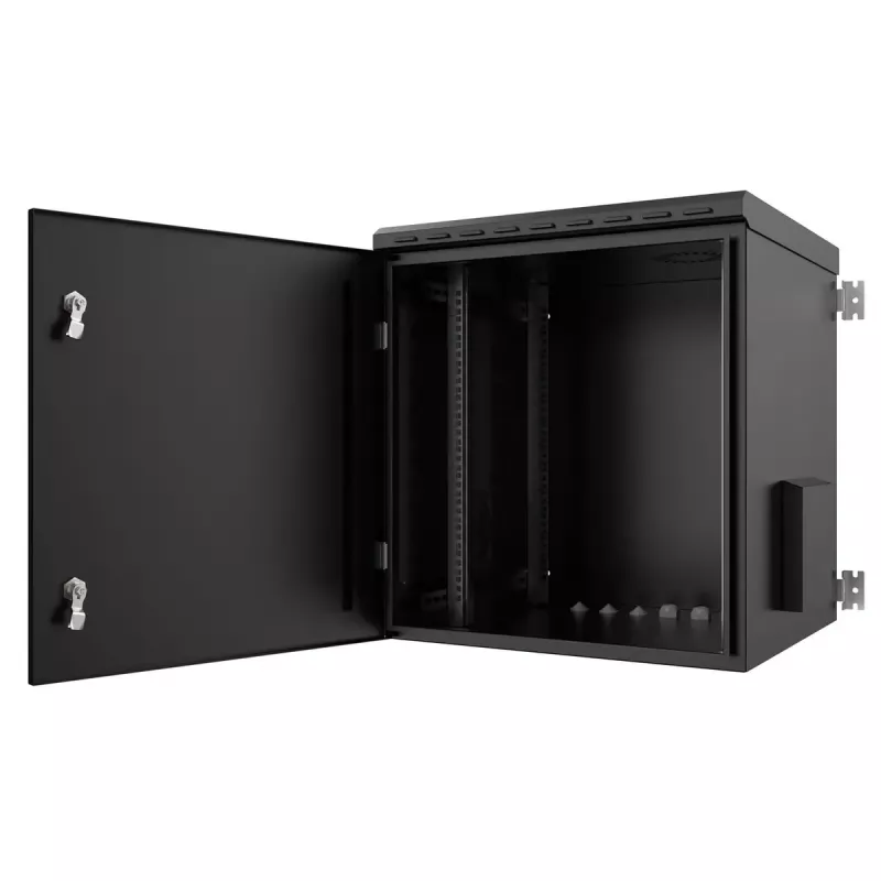 Armario rack Lanview RWMIP55W12U60B 12U negro IP55