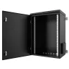 Armario rack Lanview RWMIP55W16U45B 16U negro IP55 38kg