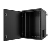Armario rack Lanview RWMIP55W16U60B 16U IP55 negro 46kg
