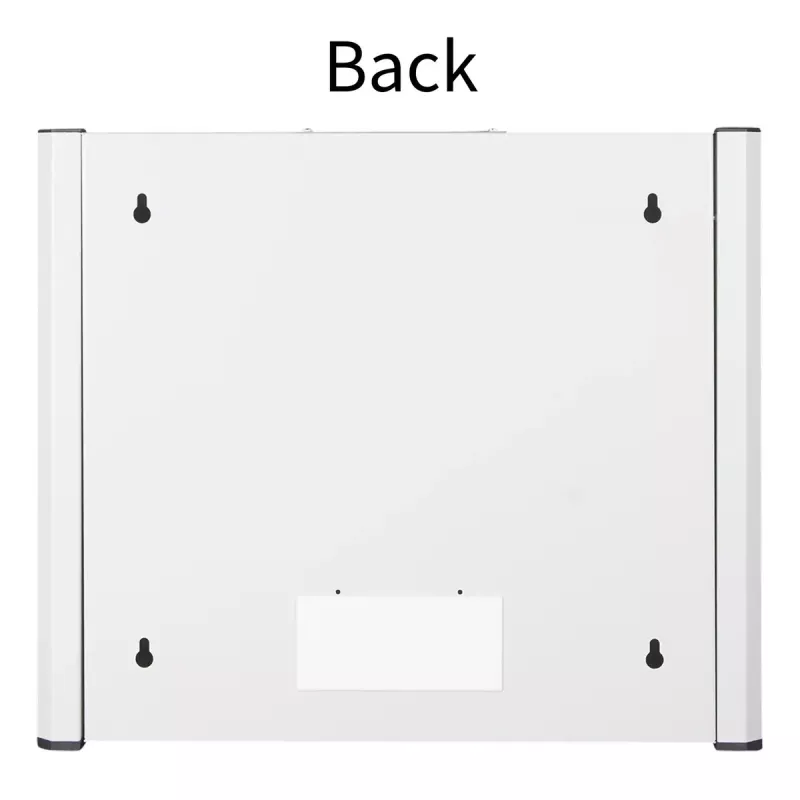 Armario de montaje en pared LOGON RWP09U56WH 9U blanco cerradura con llave