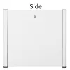 Armario de montaje en pared LOGON RWP09U56WH 9U blanco cerradura con llave