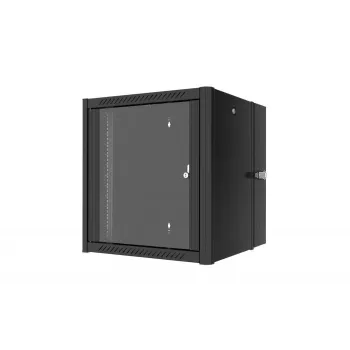 Armario rack Lanview RWP12U45BL-D 12U rack de montaje en pared negro