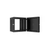 Armario rack Lanview RWP12U45BL-D 12U rack de montaje en pared negro