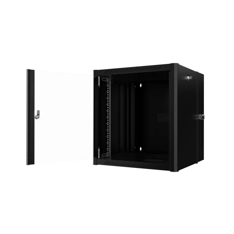 Armario rack Lanview RWP12U45BL-D 12U rack de montaje en pared negro