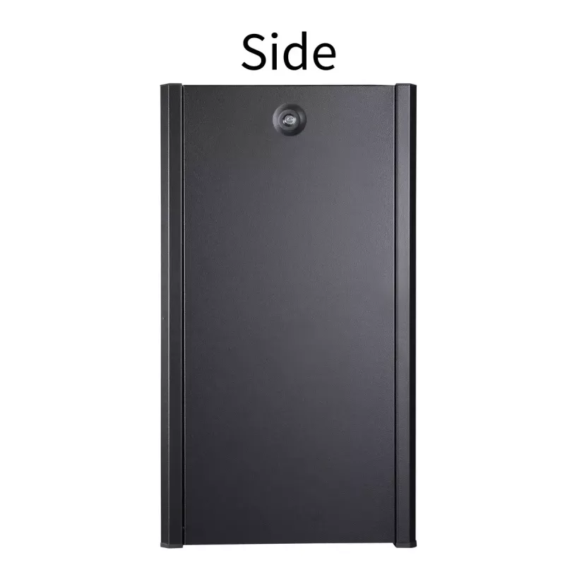 Rack de montaje en pared LOGON RWP16U45BL 16U negro cerradura con llave