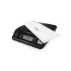 DYMO M2 báscula postal digital, 2 kg, LCD, 3x AAA, 18,5 x 16,1 x 4,4 cm, negra