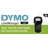 Impresora de etiquetas Dymo LabelManager 280 — transferencia térmica, cinta D1 6/9/12 mm, recargable, LCD, QWERTY