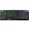 Teclado Gaming MSI VIGOR GK30 RGB MEMchanical ' distribución DE, interruptores de membrana MECH., iluminación RGB de 6 zonas, RGB Mystic Light, diseño de teclado resistente al agua'