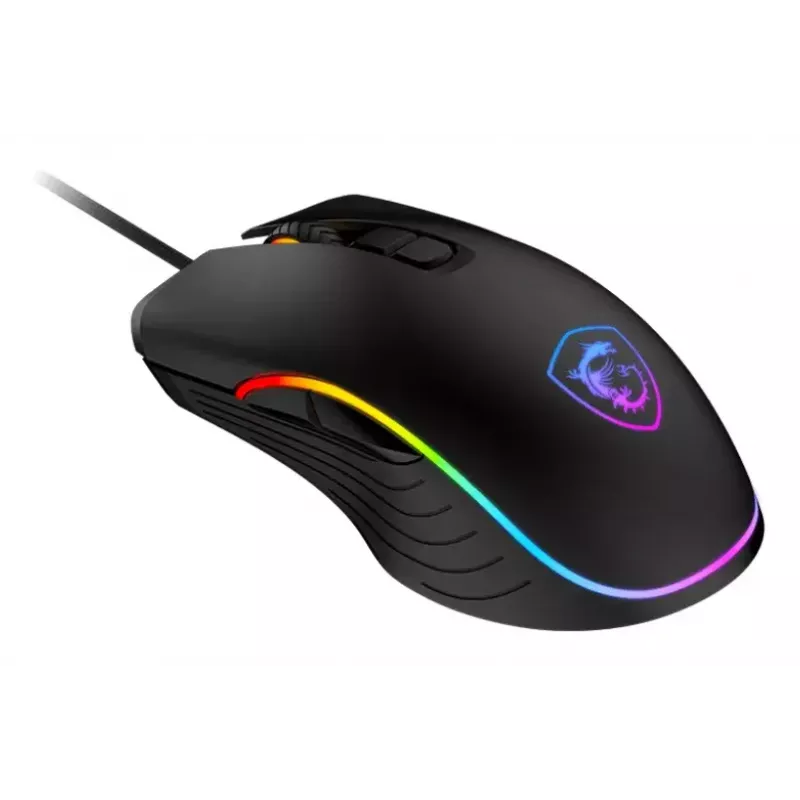 Ratón Gaming MSI FORGE GM300 ambidiestro USB Type-A óptico 7200 DPI