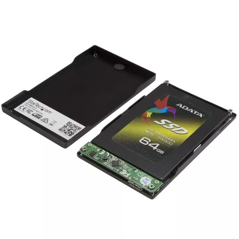 StarTech.com Carcasa USB 3.1 (10 Gbps) para unidades SATA de 2,5