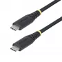 StarTech.com Cable de carga USB-C de 1 m, robusto y ultraflexible, 240 W (5 A) PD EPR, cable de carga para portátil USB 2.0, certificado USB-IF, cable de carga USB-C resistente