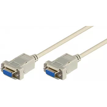 Cable serie Microconnect SCSENN2 blanco 1,8 m DB9 F