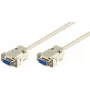 Cable serie Microconnect SCSENN3N blanco 3 m DB9