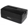 Base de acoplamiento para disco duro StarTech.com Single Bay USB 3.1 / eSATA a SATA, base para disco duro USB 3.1 (10 Gbit/s), base de acoplamiento externa para HDD/SSD SATA III de 2.5/3.5