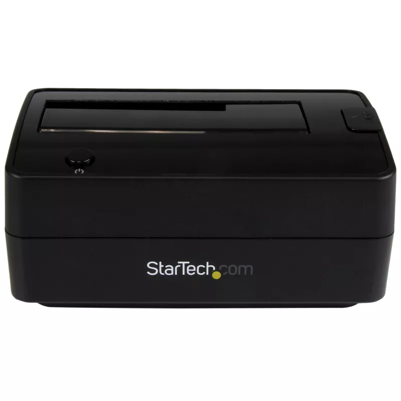 Base de acoplamiento para disco duro StarTech.com Single Bay USB 3.1 / eSATA a SATA, base para disco duro USB 3.1 (10 Gbit/s), base de acoplamiento externa para HDD/SSD SATA III de 2.5/3.5