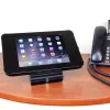 StarTech.com SECTBLTPOS soporte para tablet con cerradura para iPad de 9,7 pulgadas, montable en escritorio o pared, acero, interfaz de montaje 100 x 100 mm, negro