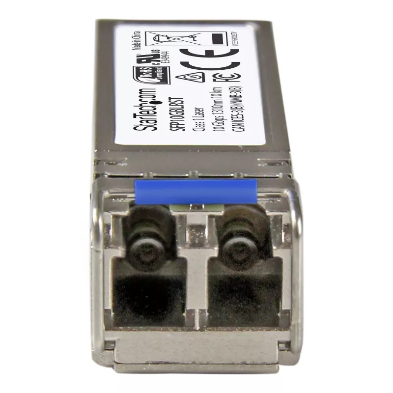 Módulo transceptor SFP+ compatible con MSA de StarTech.com - 10GBASE-LR ~ Módulo SFP+ sin codificar MSA - 10GBASE-LR - 10GbE fibra óptica monomodo (SMF) transceptor óptico - 10GE Gigabit Ethernet SFP+ - LC 10km - 1310nm - DDM