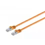 Microconnect SFTP7005O Cable de red naranja 0,5 m Cat7 S/FTP (S-STP)