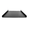 StarTech.com SHELF-1U-20-FIXED-S bandeja en voladizo fija de 1U y 19 pulgadas para rack de servidor, montaje frontal, capacidad de 25 kg (55 lb), 50 cm (20 pulgadas) de profundidad