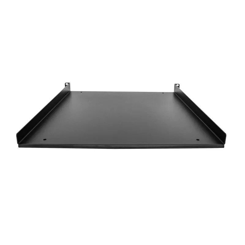 StarTech.com SHELF-1U-20-FIXED-S bandeja en voladizo fija de 1U y 19 pulgadas para rack de servidor, montaje frontal, capacidad de 25 kg (55 lb), 50 cm (20 pulgadas) de profundidad