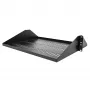 StarTech.com Estante para rack de servidor 2U, bandeja extraíble ventilada universal de montaje central para armario de red de 19