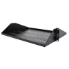 StarTech.com Estante para rack de servidor 2U, bandeja extraíble ventilada universal de montaje central para armario de red de 19 inch, acero resistente, capacidad de carga 91 kg, profundidad 356 mm, negro