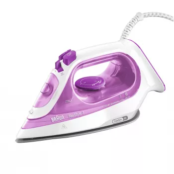Braun TexStyle 3 SI3030PU Plancha de vapor suela cerámica 2300 W rosa