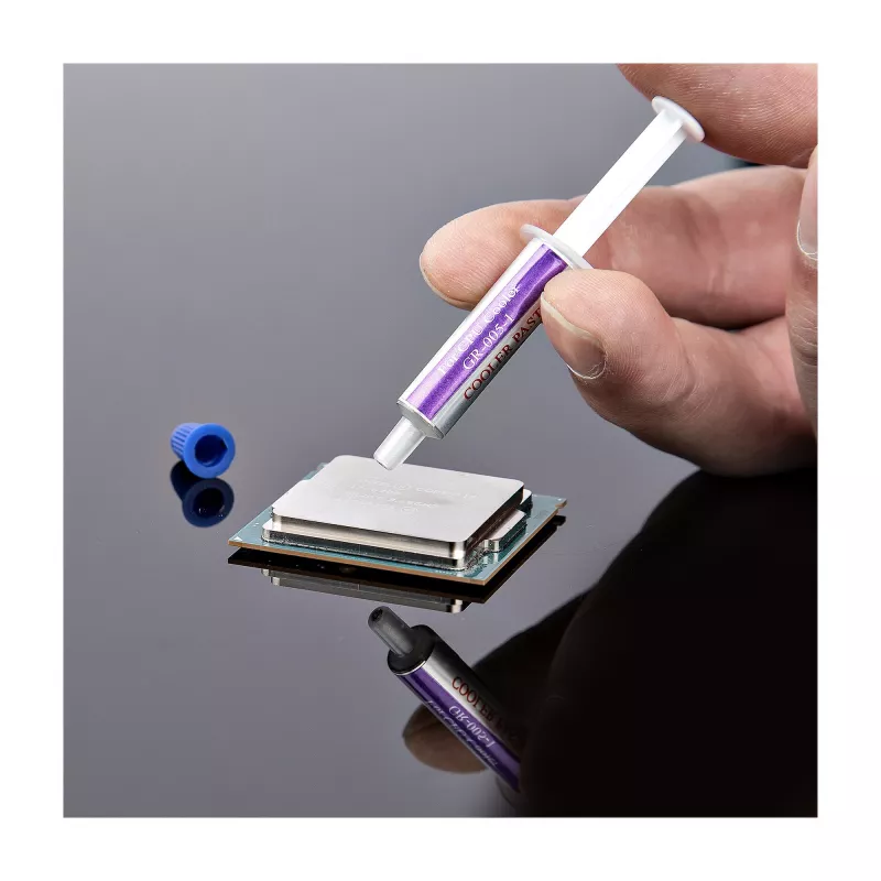 StarTech.com Pasta térmica, pack de 5 jeringas resellables (1,5 g cada una), compuesto de óxido metálico, pasta térmica para disipador de CPU