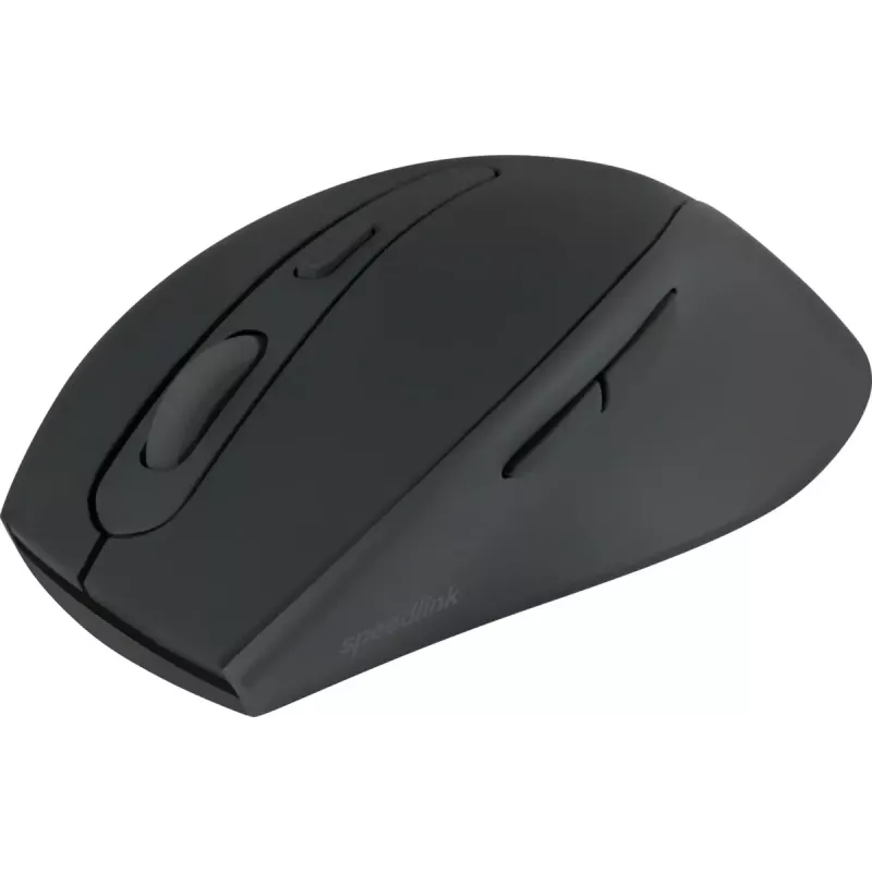 Ratón SPEEDLINK SL-630004-RRBK para diestros RF inalámbrico óptico 1600 DPI