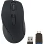 Ratón SPEEDLINK SL-630004-RRBK para diestros RF inalámbrico óptico 1600 DPI