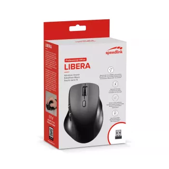 Ratón SPEEDLINK SL-630021-RRBK RF Wireless + Bluetooth
