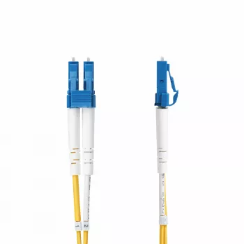 StarTech.com Cable de fibra óptica monomodo dúplex OS2 LC a LC (UPC) de 6 m, 9/125µm, 100G, resistente a curvaturas, baja atenuación de inserción - Cable de conexión de fibra óptica LSZH