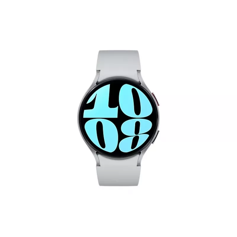 Samsung Galaxy Watch6 SM-R940NZSADBT reloj inteligente, 44 mm, pantalla de 3,73 cm (1,5 pulgadas), correa Sport Band M/L, plateado