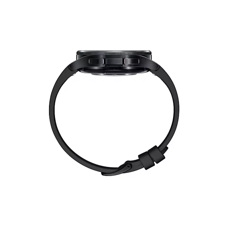 Samsung Galaxy Watch6 Classic SM-R950NZKADBT reloj inteligente, 43 mm, pantalla de 3,33 cm (1,3 pulgadas), Bluetooth, correa de ecopiel híbrida S/M, negro