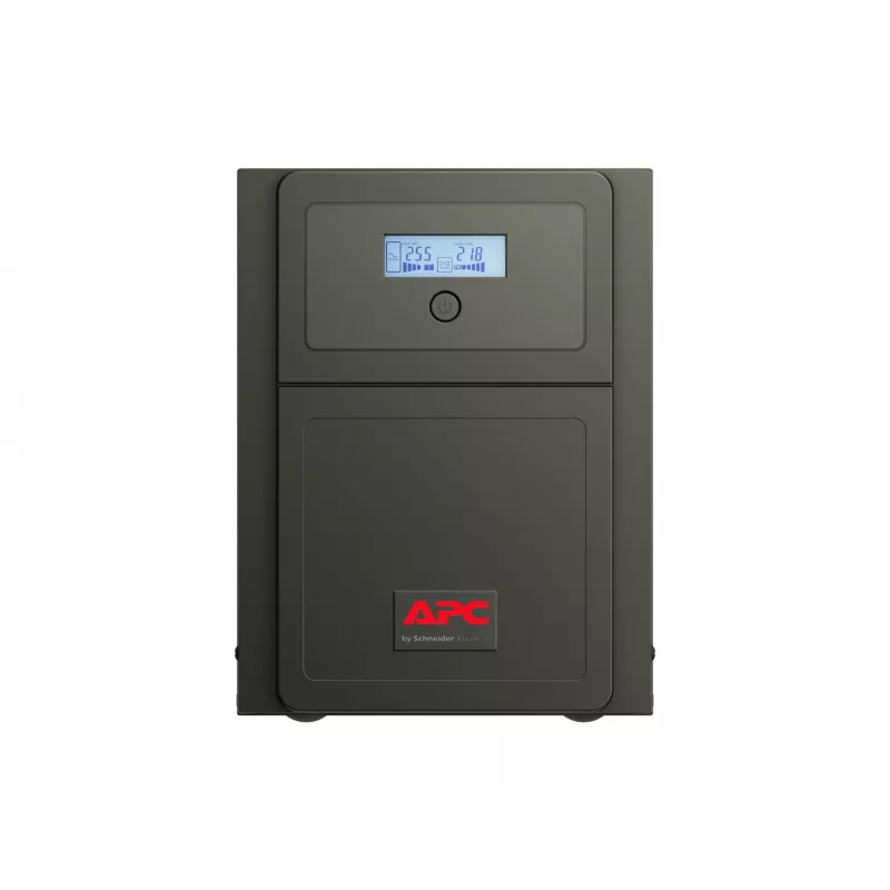 APC Easy UPS 1 Ph Line Interactive, 2000VA, torre, 230V, 6 salidas IEC C13, AVR, contacto libre de potencial, LCD, sin soporte para tarjeta de red