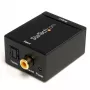 StarTech.com SPDIF convertidor de audio digital coaxial u óptico Toslink a RCA estéreo