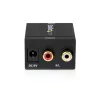 StarTech.com SPDIF convertidor de audio digital coaxial u óptico Toslink a RCA estéreo