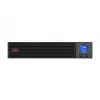 APC Easy UPS On-Line, 1000VA/800W, Rackmount 2U, 230V, 3 salidas IEC C13, ranura para tarjeta inteligente, LCD, sin kit de raíles