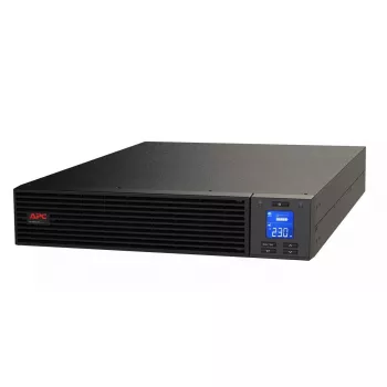 APC Easy UPS On-Line, 1000VA/800W, Rackmount 2U, 230V, 3 salidas IEC C13, ranura para tarjeta inteligente, LCD, sin kit de raíles