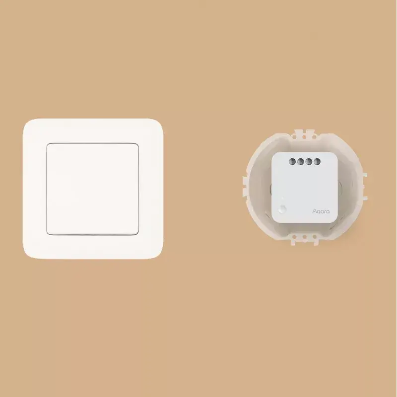 Módulo de interruptor individual AQARA Smart Home T1, con neutro (SSM-U01)