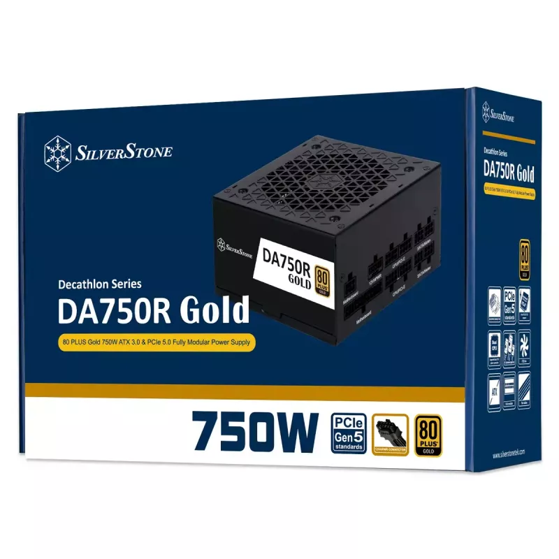 Fuente de alimentación Silverstone SST-DA750R-GMA 750 W