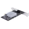 StarTech.com tarjeta adaptadora de red PCIe de 1 puerto 10 Gbps, tarjeta de red para PC/servidor, tarjeta Ethernet PCIe de seis velocidades con soporte de Jumbo Frame, tarjeta de interfaz NIC/LAN, 10GBASE-T y NBASE-T