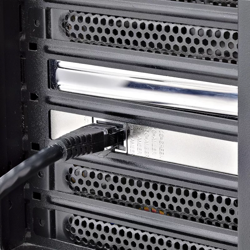 StarTech.com tarjeta adaptadora de red PCIe de 1 puerto 10 Gbps, tarjeta de red para PC/servidor, tarjeta Ethernet PCIe de seis velocidades con soporte de Jumbo Frame, tarjeta de interfaz NIC/LAN, 10GBASE-T y NBASE-T