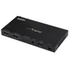 StarTech.com ST122HD20S splitter HDMI de 2 puertos (1x2), 4K 60Hz, HDMI 2.0, con escalador, HDCP 2.2, emulación EDID, sonido envolvente 7.1