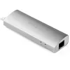 StarTech.com hub USB 3.0 portátil de 3 puertos con Gigabit Ethernet - cable integrado~hub USB 3.0 portátil de 3 puertos con Gigabit Ethernet - 5 Gbit/s - cable integrado