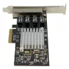 StarTech.com tarjeta de red Gigabit Ethernet de 4 puertos – PCI Express, Intel I350 NIC